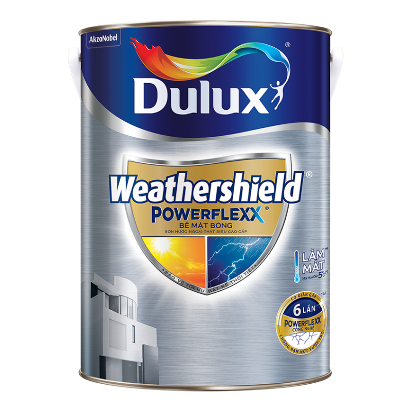 Dulux Weathershield Powerflexx – Sơn ngoại thất cao cấp