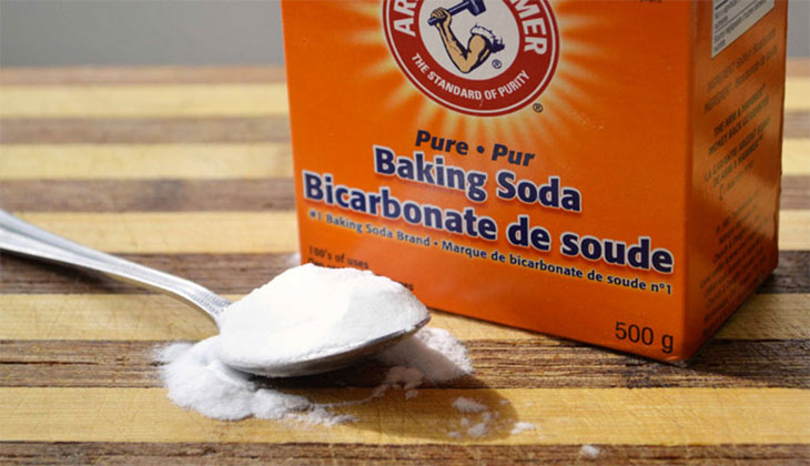 Cách làm sạch rỉ sét bằng hỗn hợp từ baking soda tẩy rỉ sét 